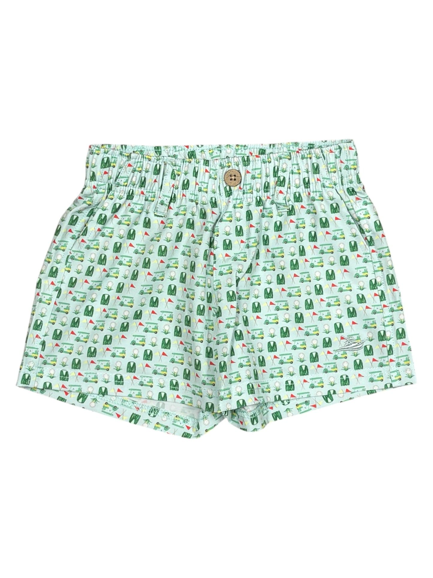 Green Golf Performance Play Short