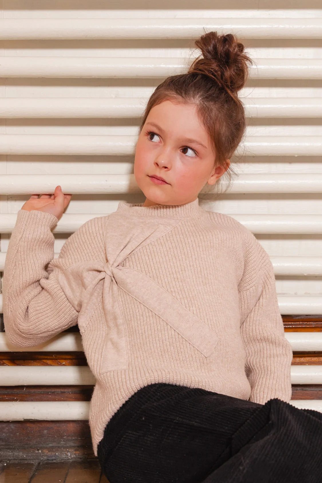Sweater with Bow