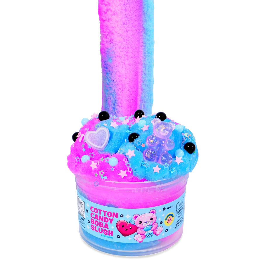 Cotton Candy Boba Slush Slime