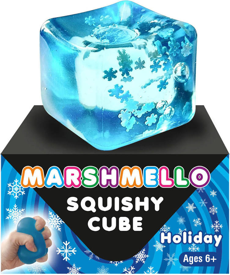 Marshmello Holiday Squishy Cube