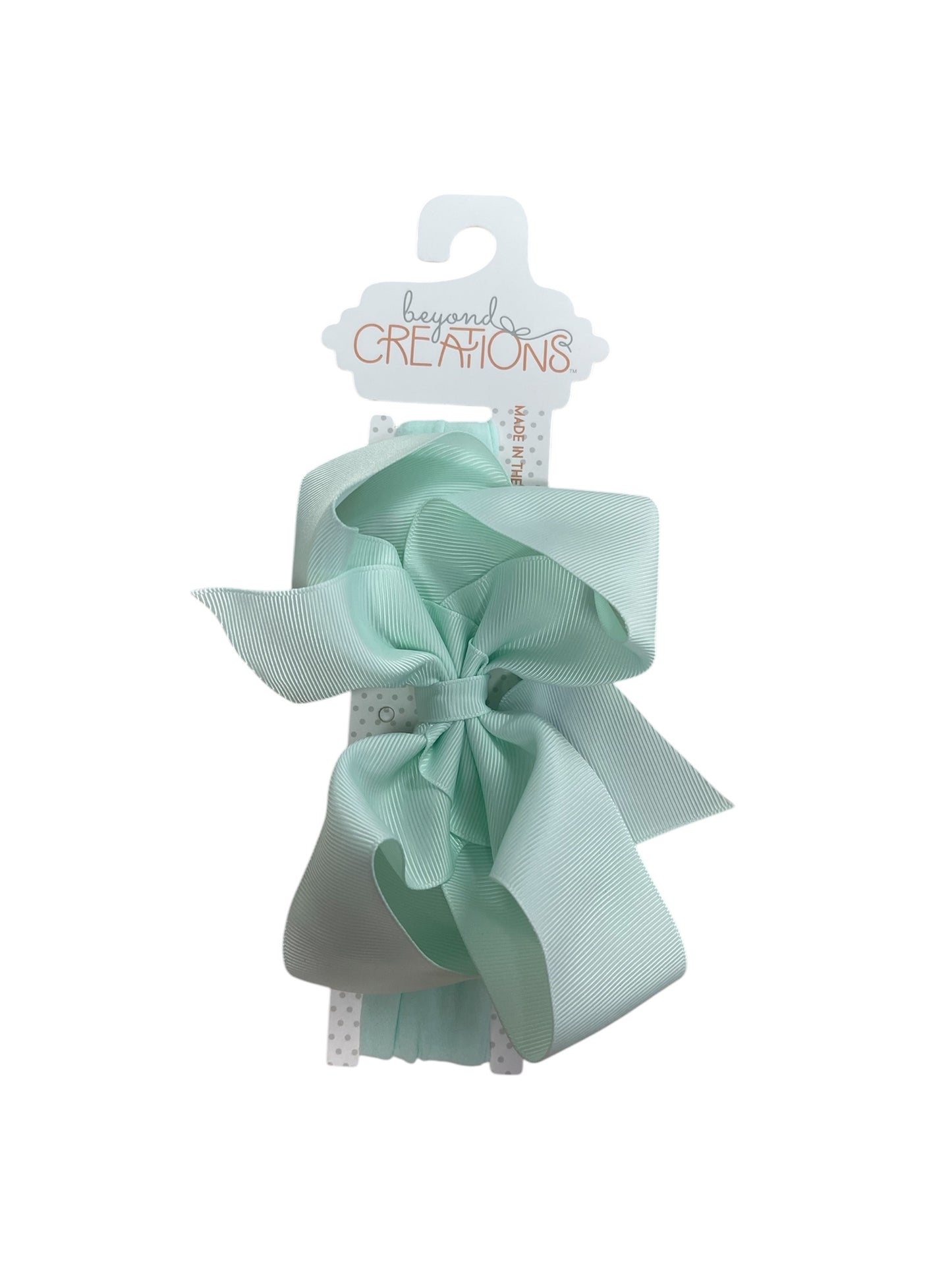 Mint Headband Bow