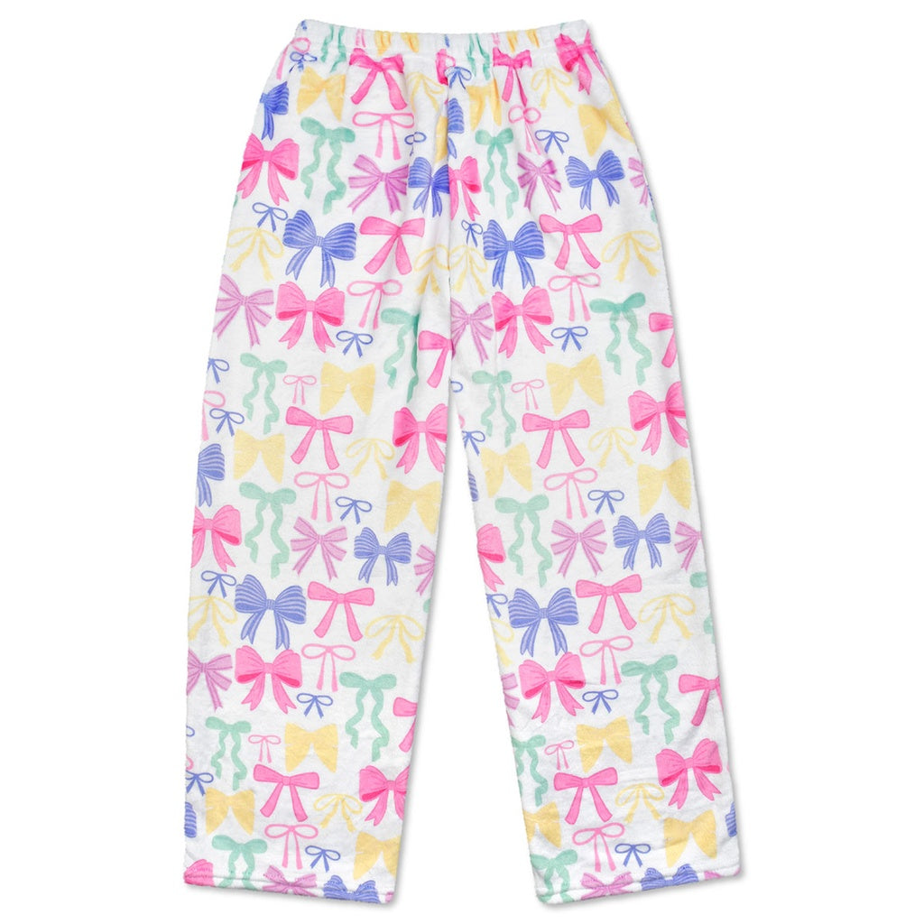 Pretty Bow Plush Pants