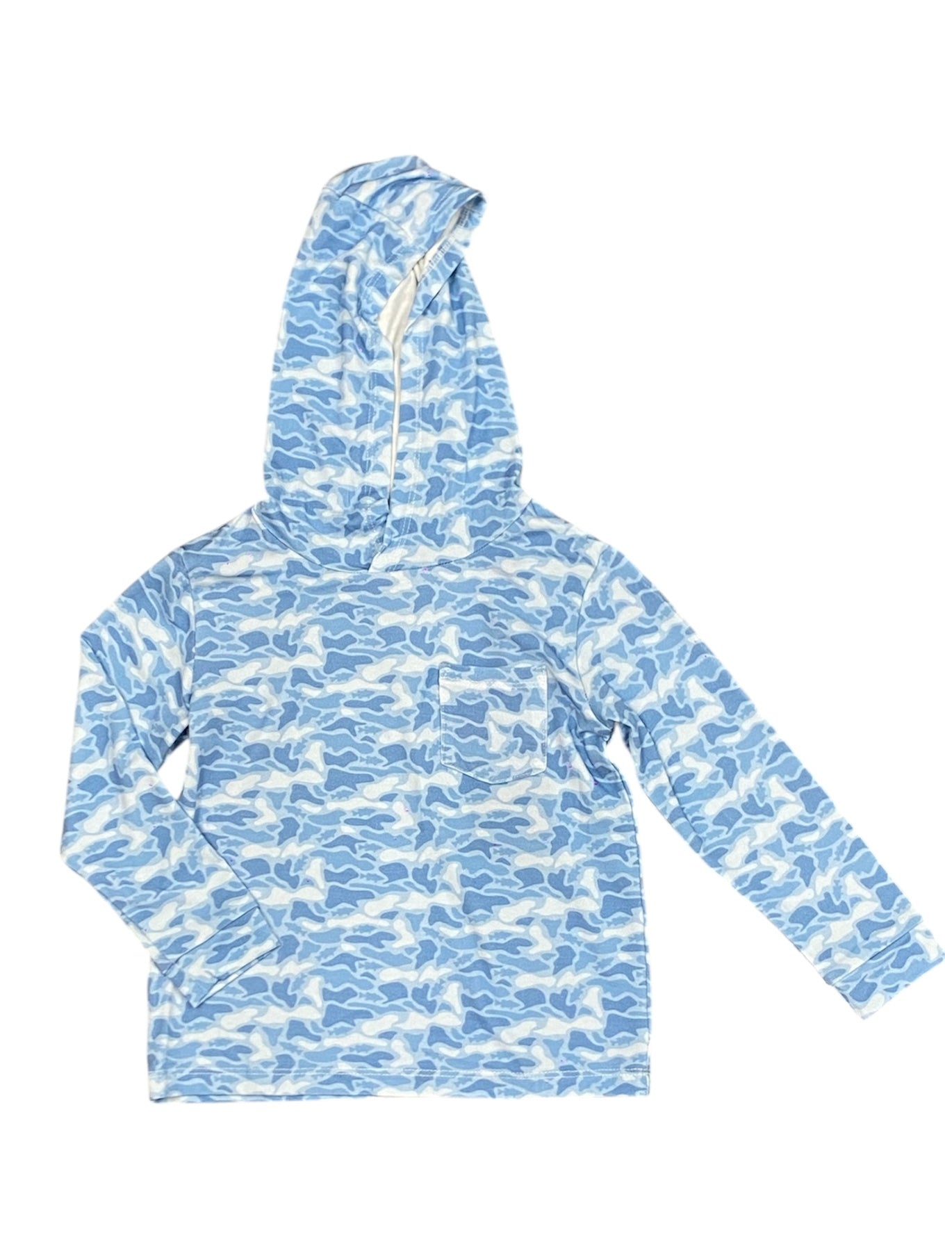 Coastal Camo Lightweight Hoodie