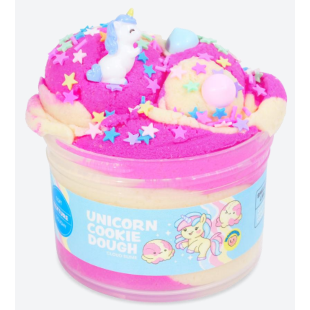 Unicorn Cookie Dough Slime
