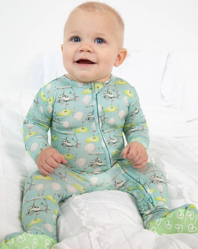 Noah Zippered Footie