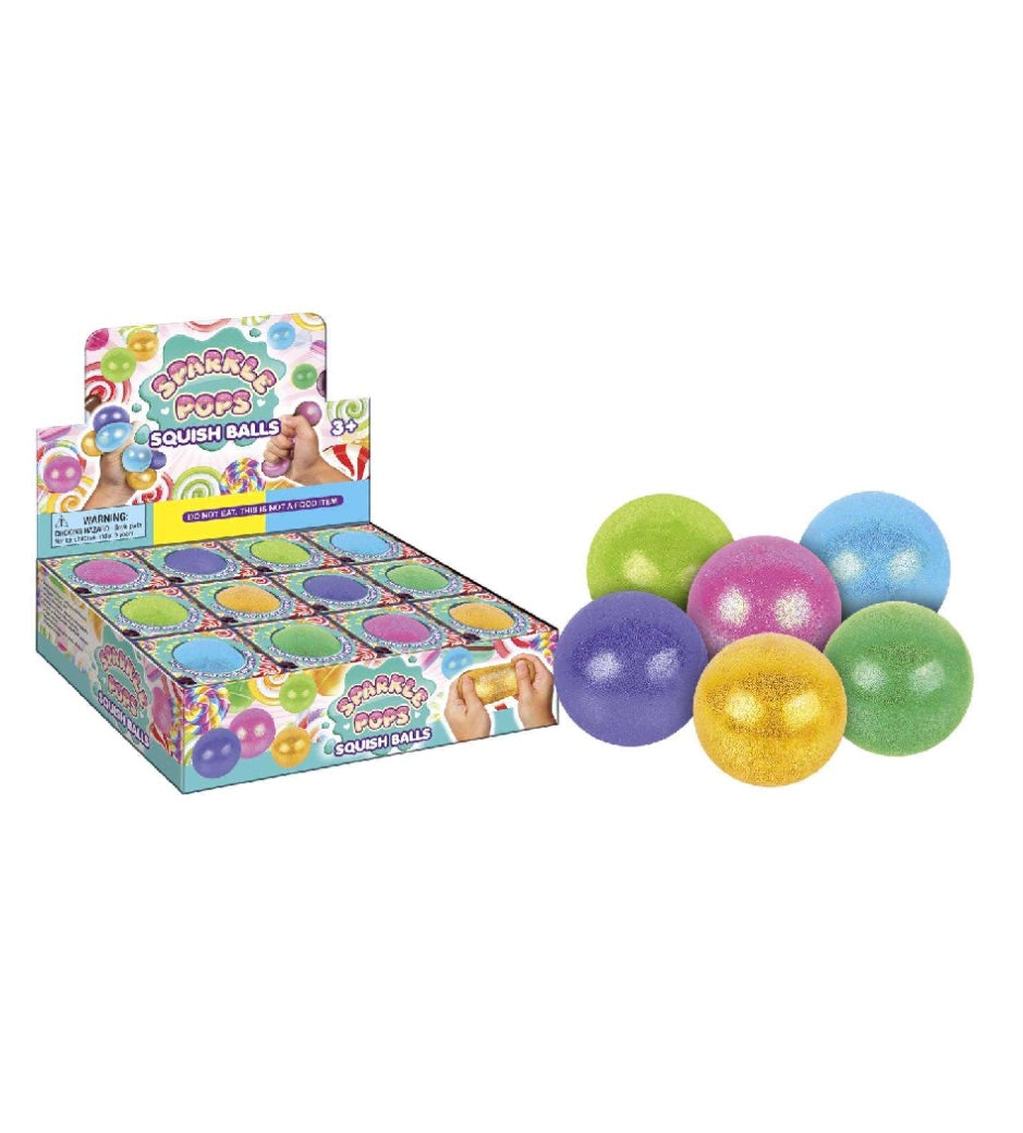 Sparkle Pops Squish Ball