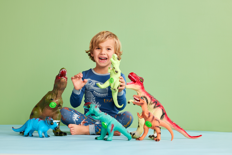 Dino Glow Toddler Pajama Set
