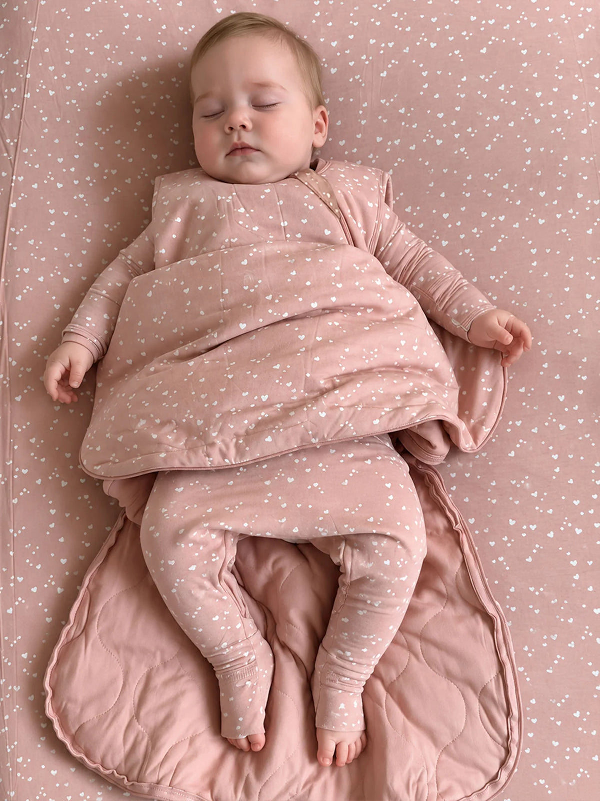 Hearts Sleep Bag 1.0 Tog