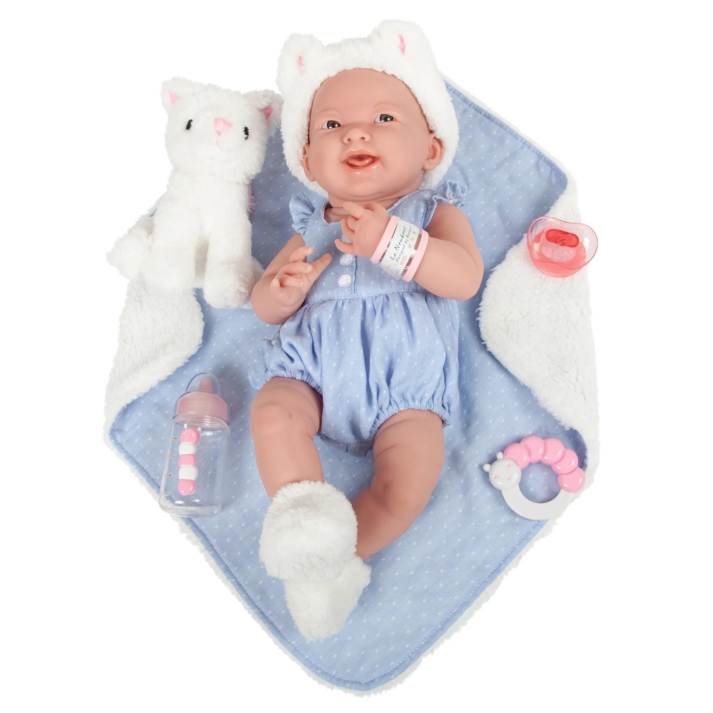 Real Girl Baby Doll - Blue Outfit
