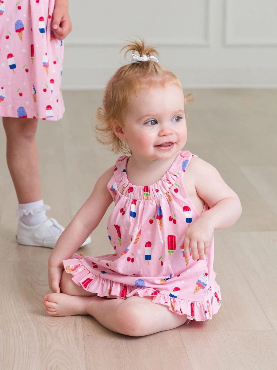 Sweet Freedom Knit Swing Top & Bloomer Set