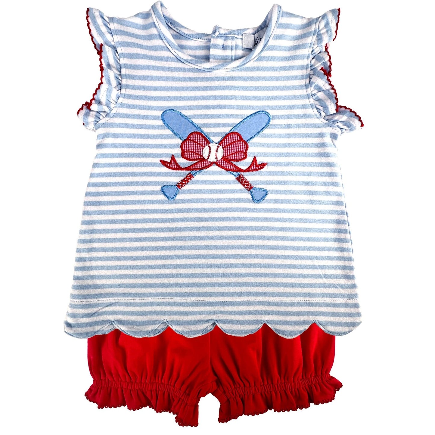 Baseball Girl Bloomer Set