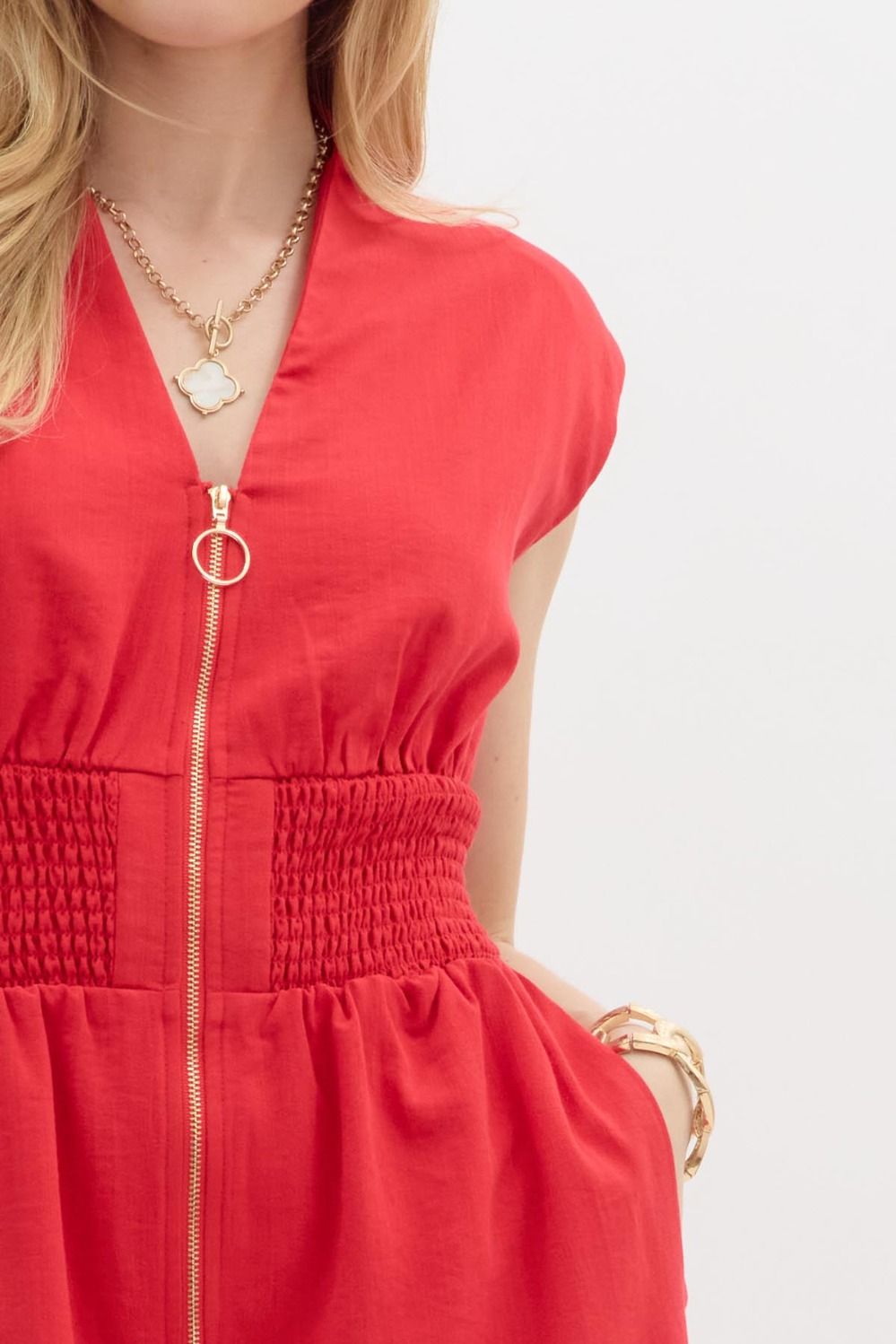 Raging Red Jumpsuit