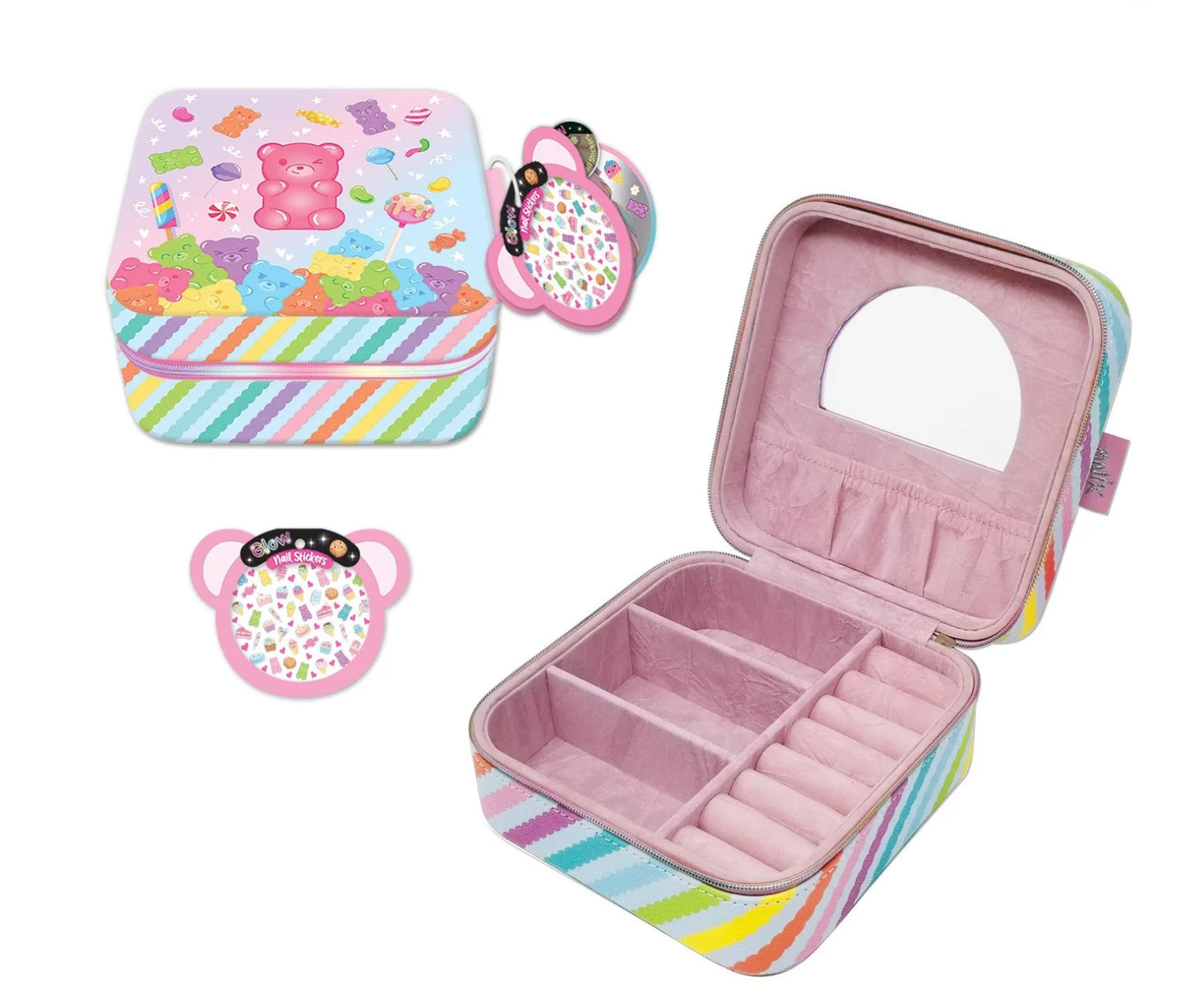 Jewelry Box With Mirror - Sugar Crush