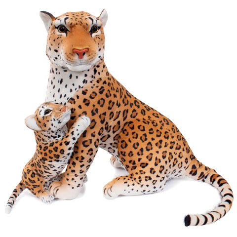 24” Leopard & Cub