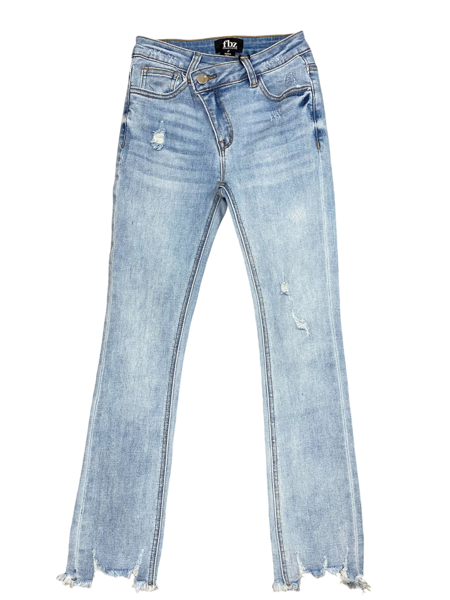 Light Wash Distressed Jeans