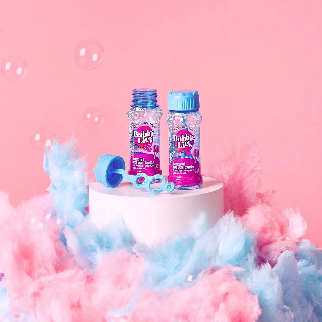 BubbleLick Cotton Candy Flavored Bubbles