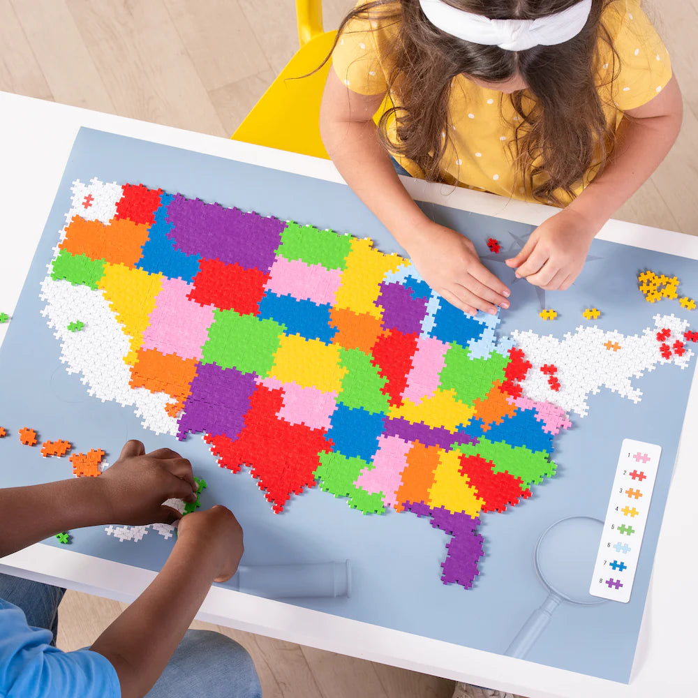 Puzzle By Number Map Of The U.S.