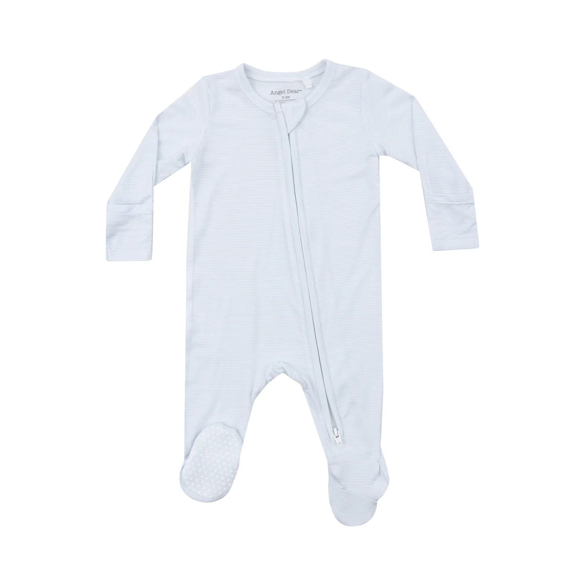 Light Blue Stripe Footie