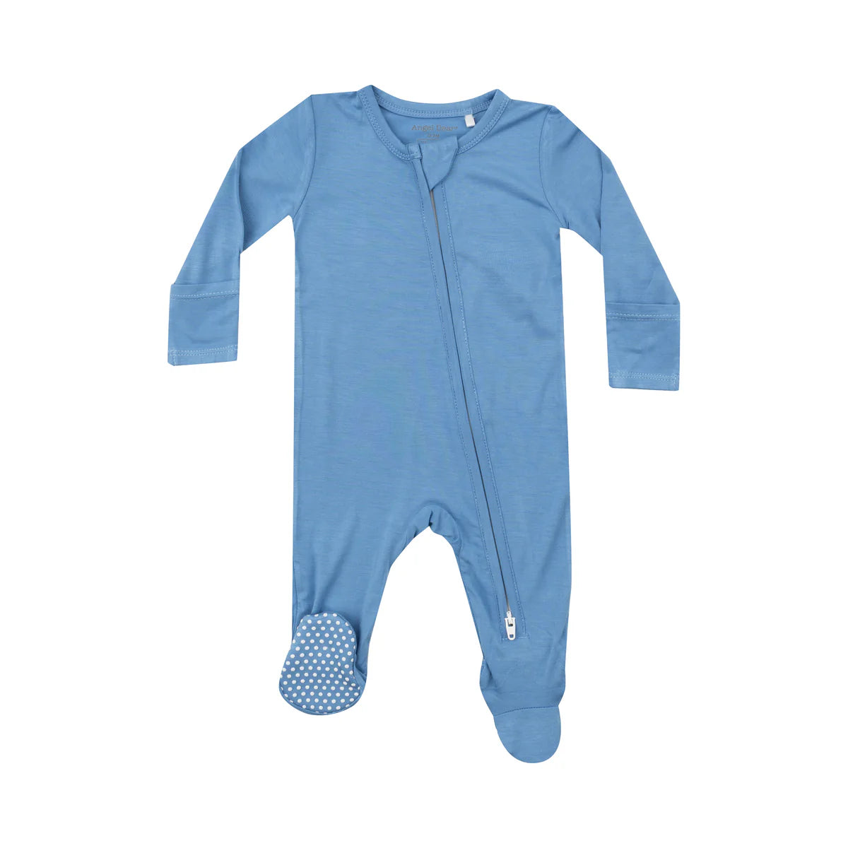 Lichen Blue Footie