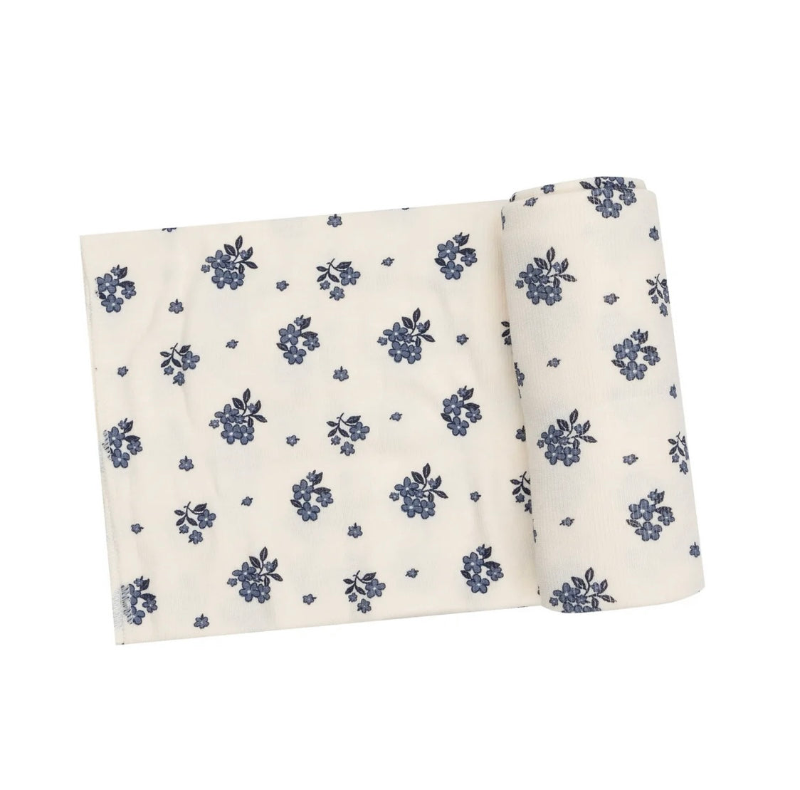 Ribbed Petite Bouquets Swaddle Blanket