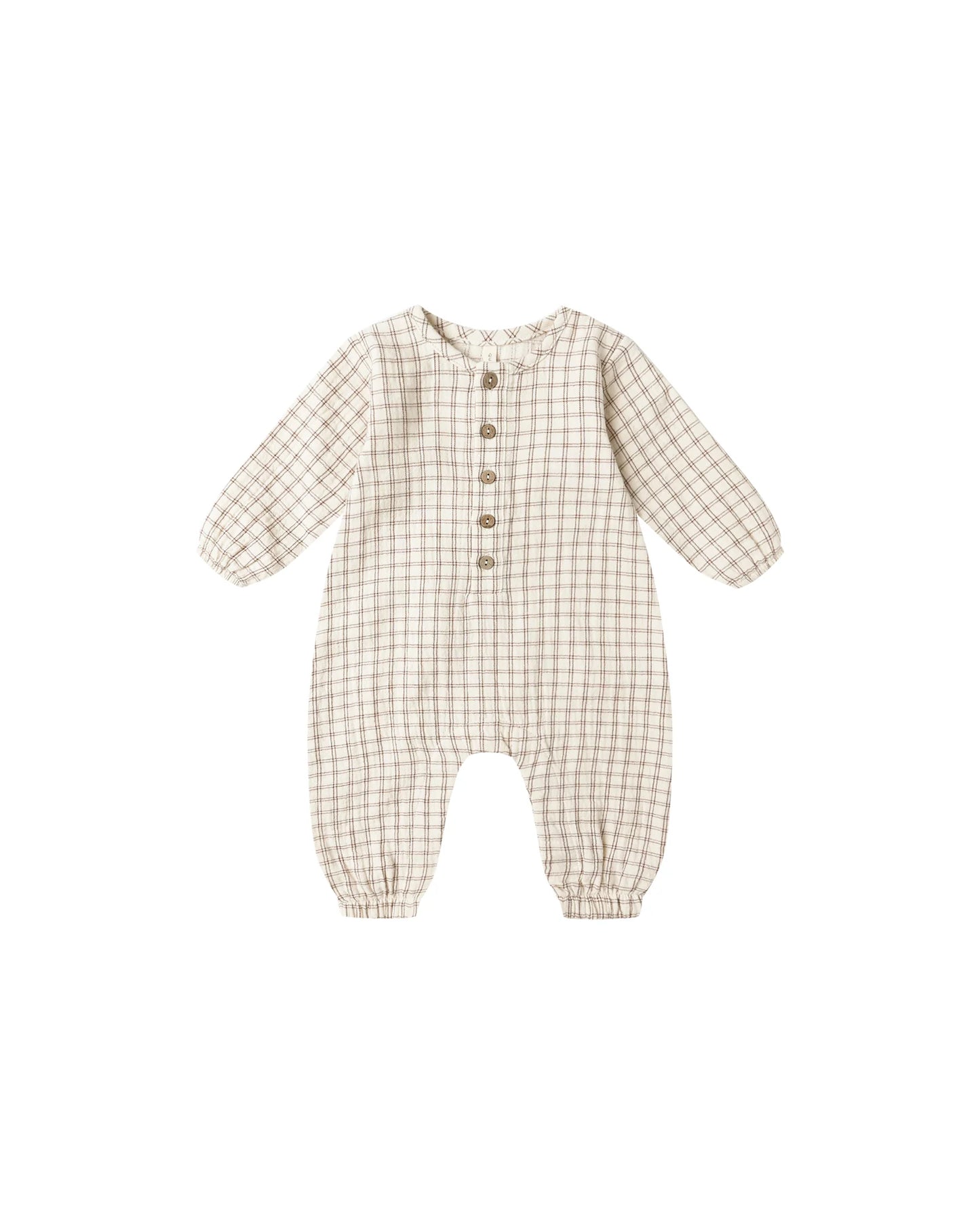 Cedar Check Woven Jumpsuit