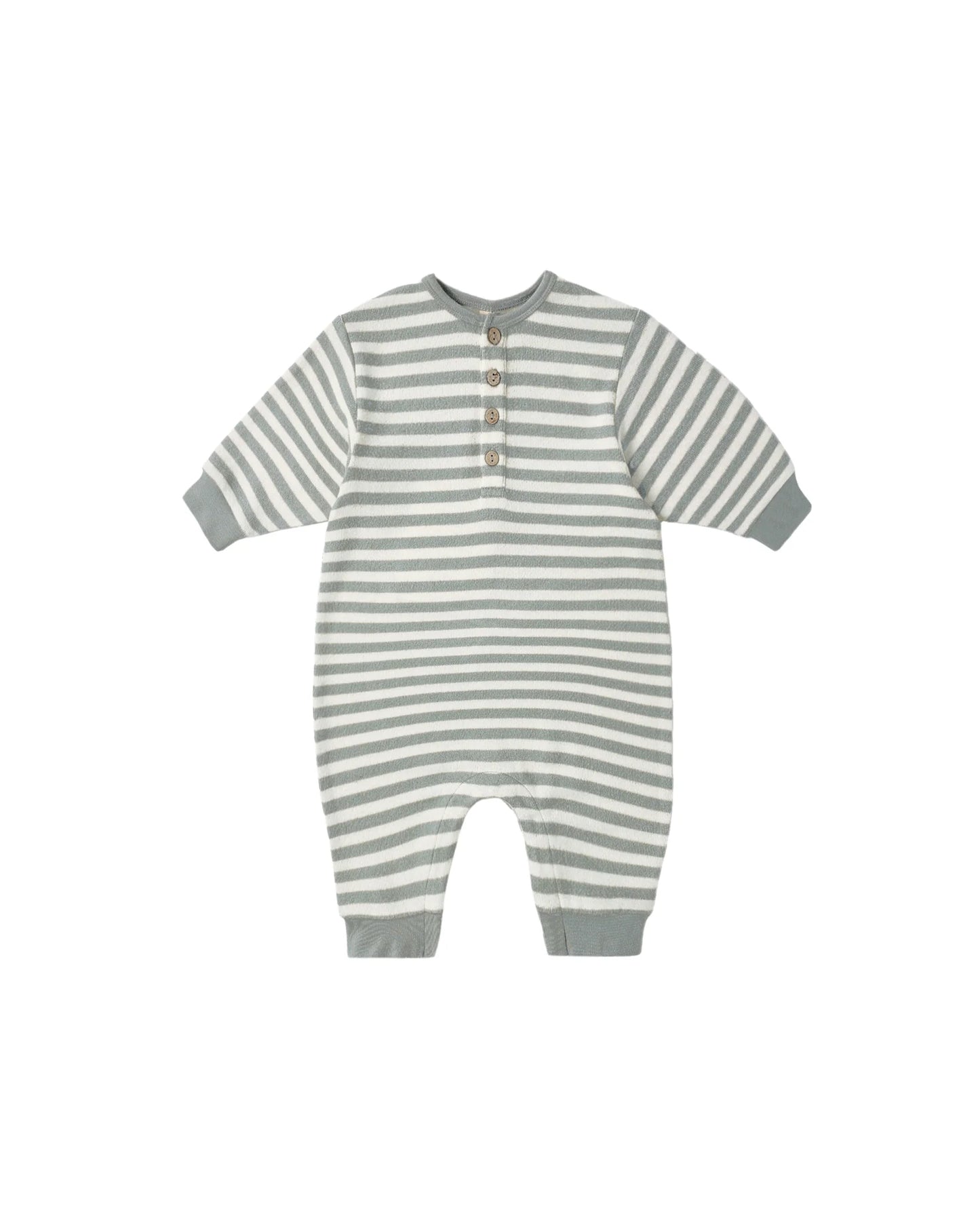 Blue Stripe Relaxed Jumpsuit
