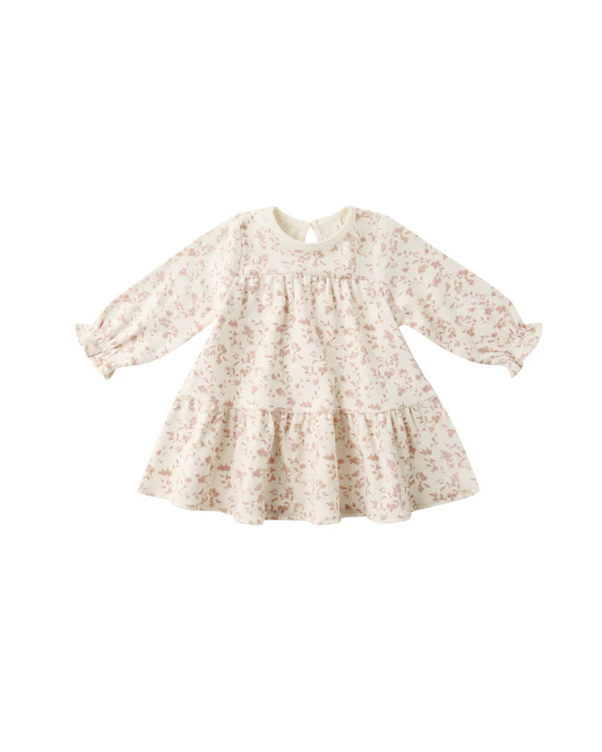 Tiered Jersey Dress || French Garden
