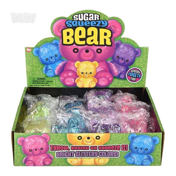 3" Squeeze Sugar Bear Squishy