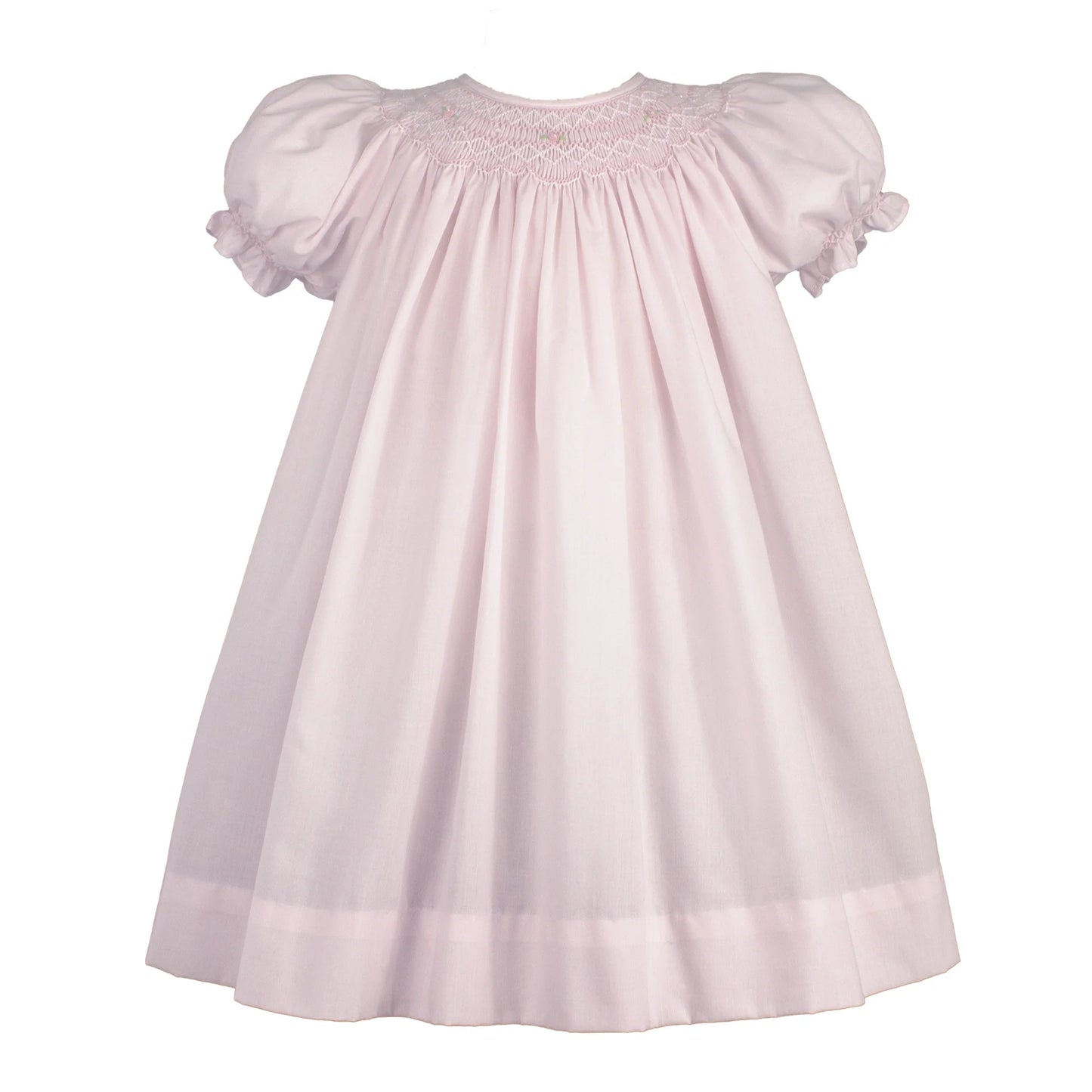 Pink Bishop Smocked Daygown