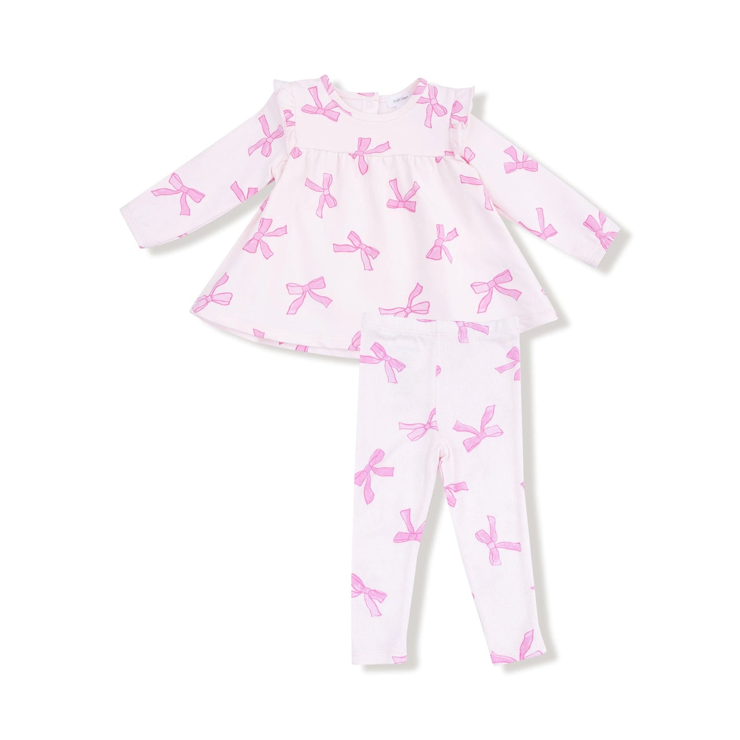 Pretty Bows Ruffle Top & Legging Set