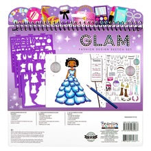 GLAM Fashion Design Sketch Portfolio