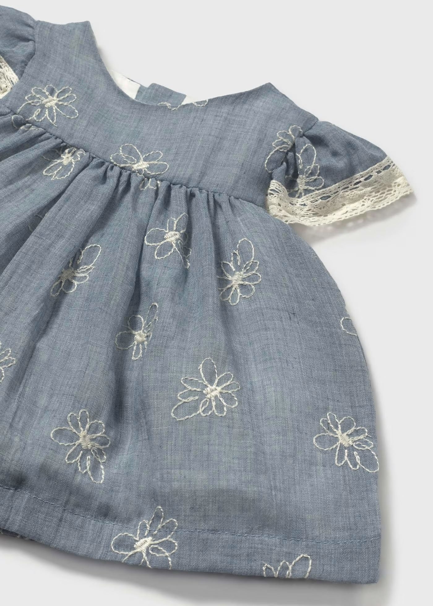 Embroidered Dress & Bloomers