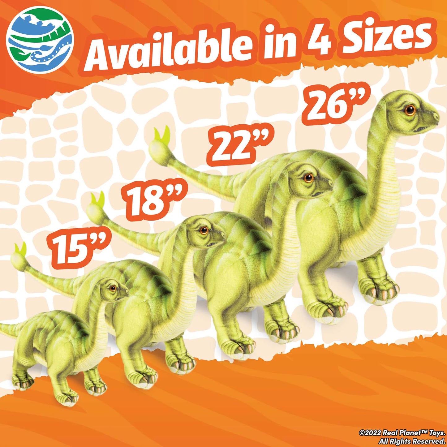 22” Green Shunosaurus