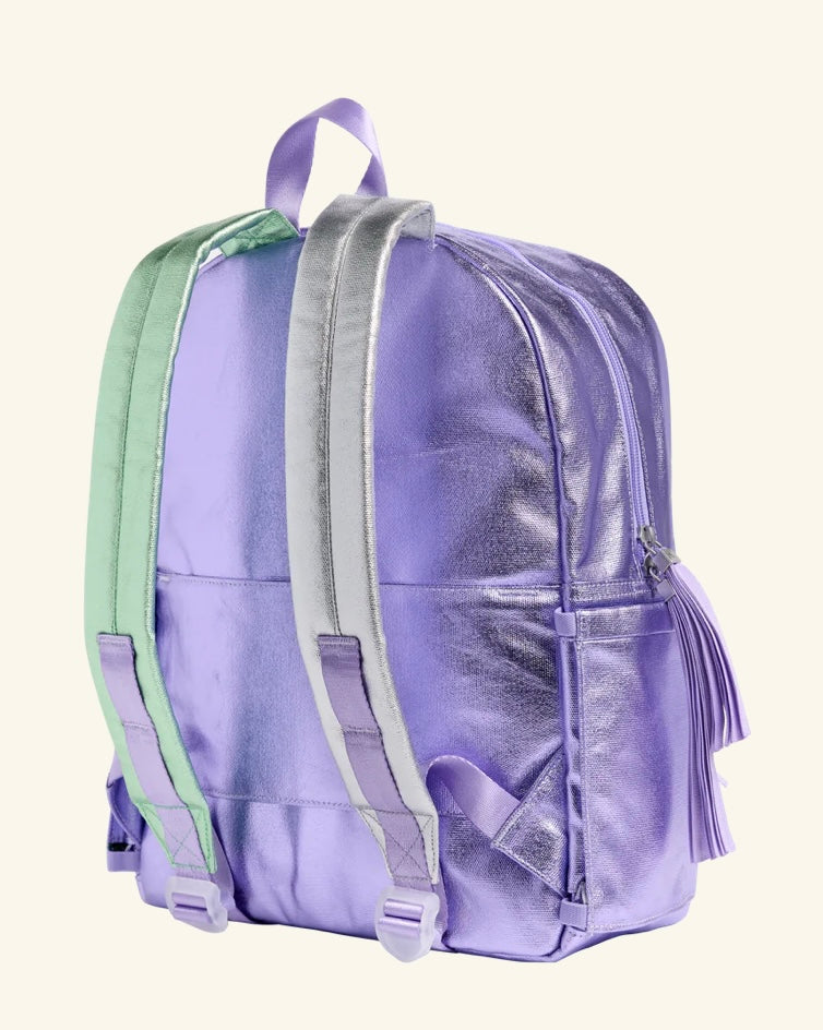 Lilac Metallic Kane Backpack