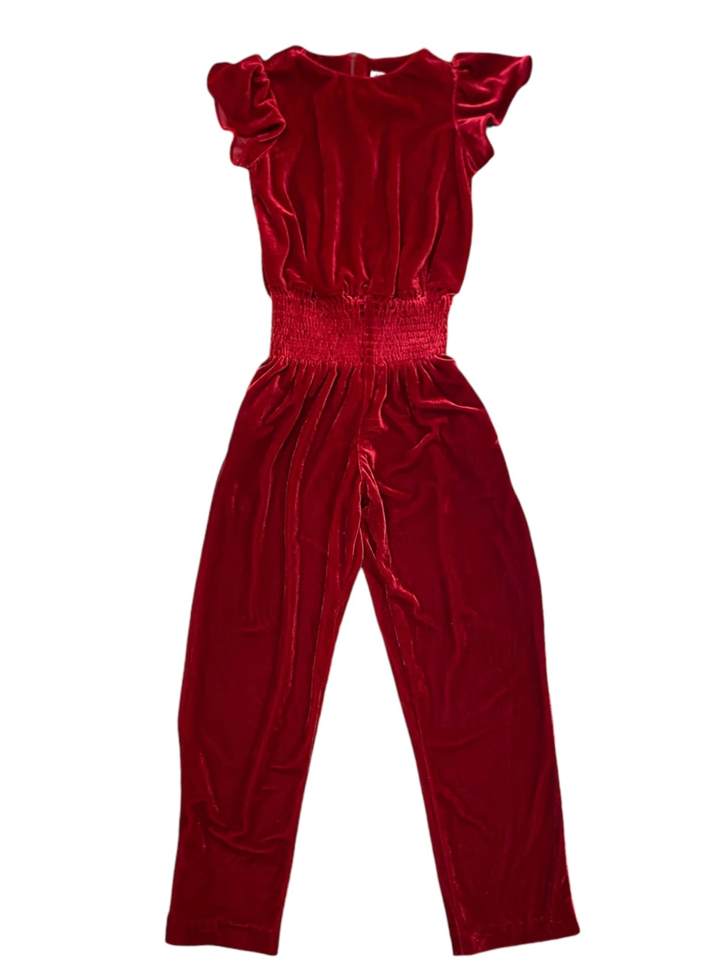 Red Velvet Jumpsuit