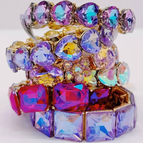 Rising Star Chunky Gem Bracelets