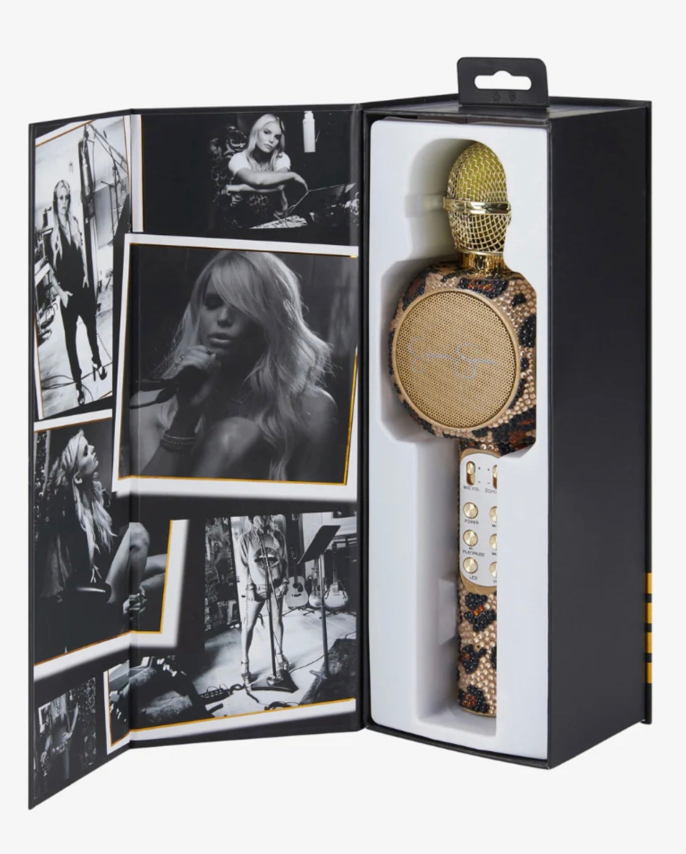 Jessica Simpson Leopard Mic