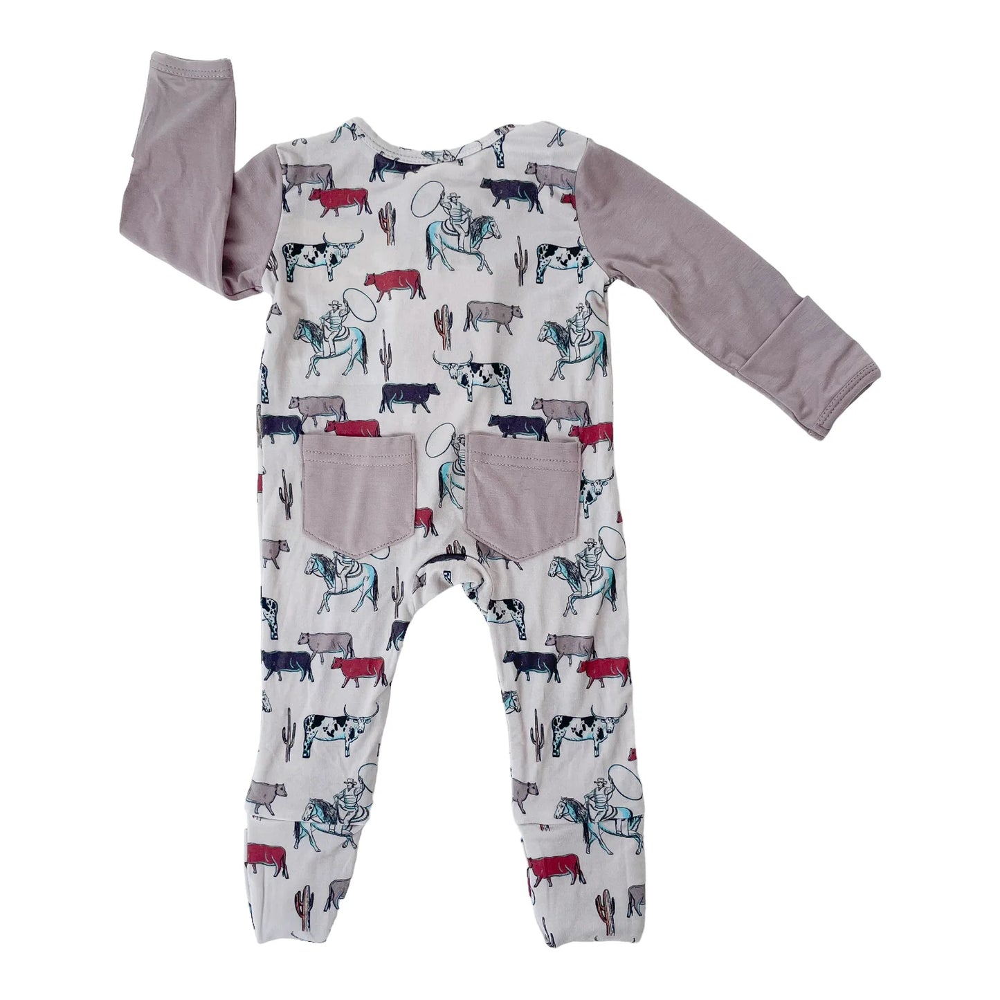 Bronco Zip Footie