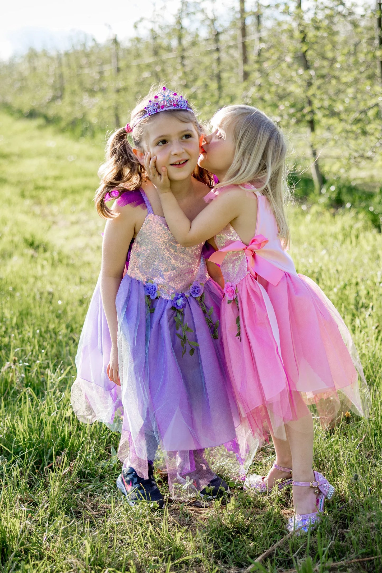 Pink Sequins Fairy Tunic