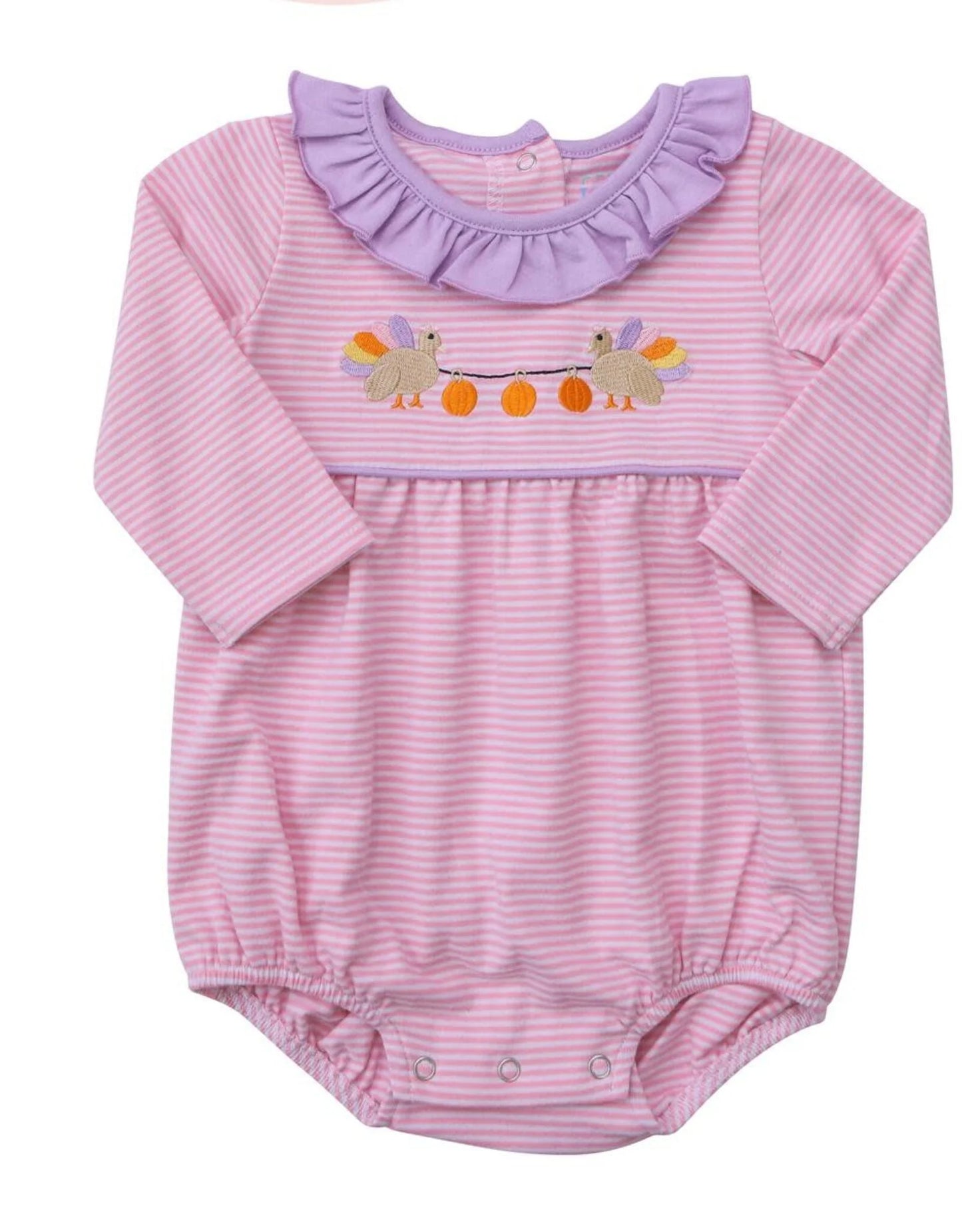 Pink Turkey Ruffle Bubble