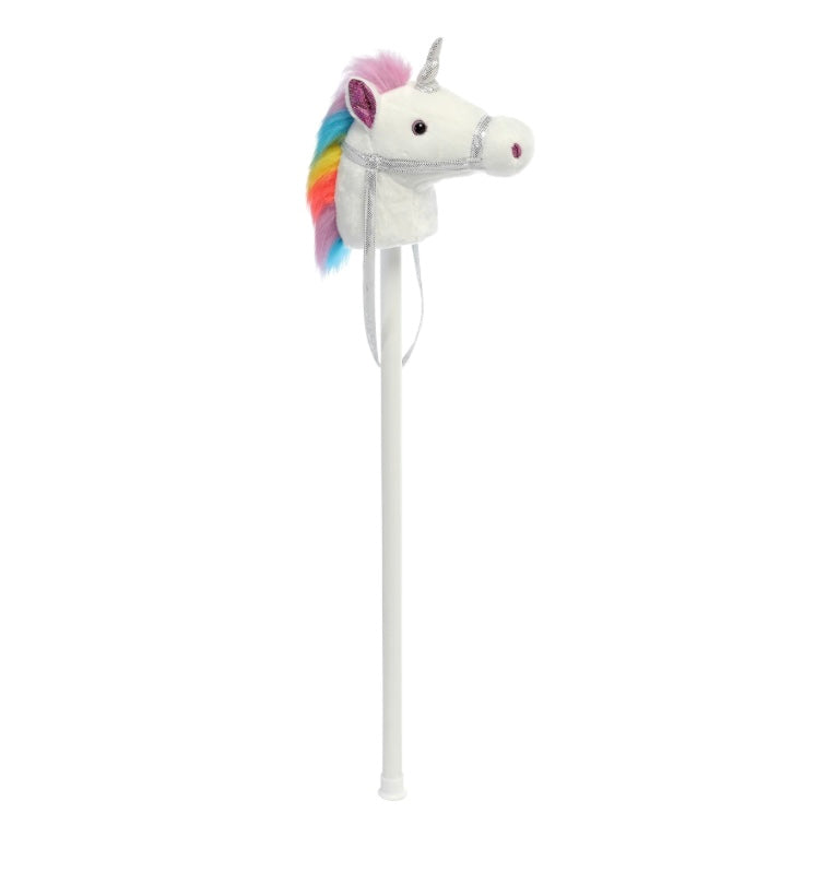 37" Unicorn White Giddy-Up Friend