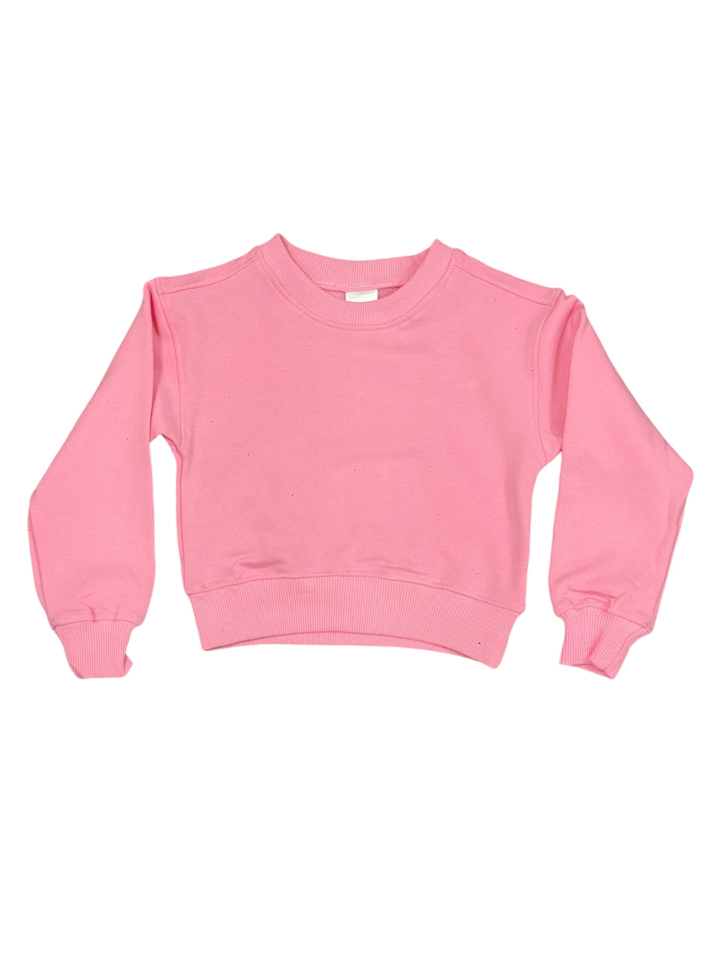 Begonia Pink Soft Cloud Crew Neck