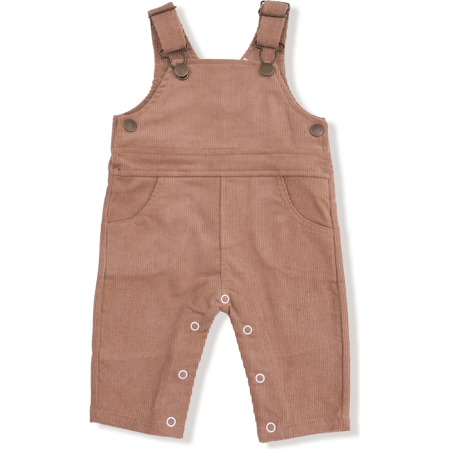 Cafe Au Lait Corduroy Overalls