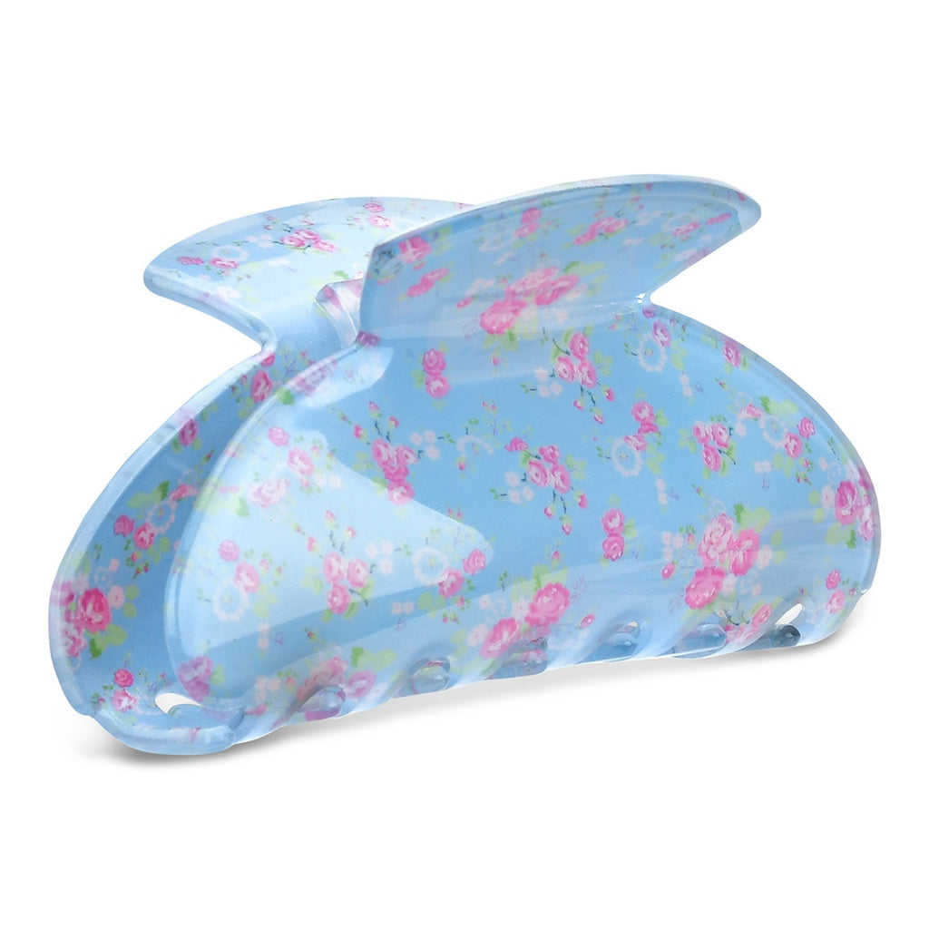 Beautiful Blossom Blue Hair Clip