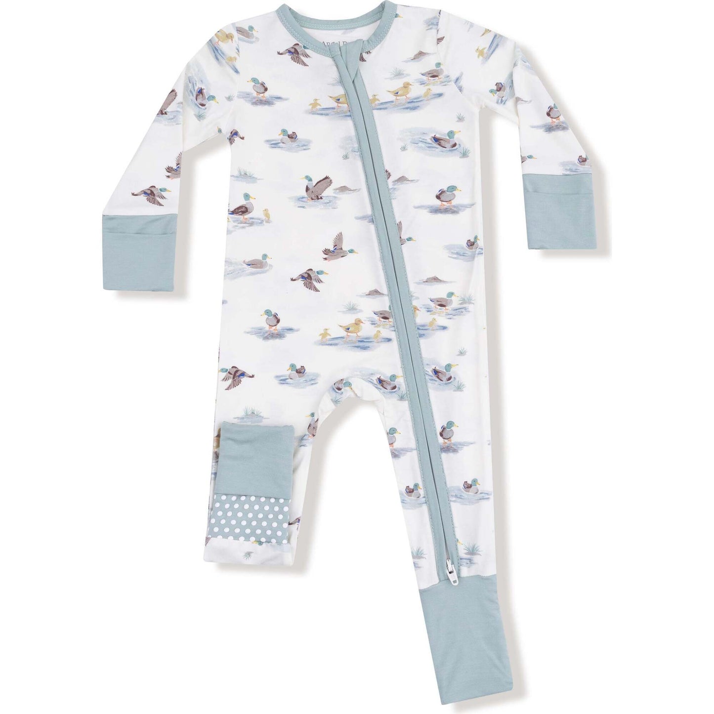 Migrating Mallards Zipper Romper