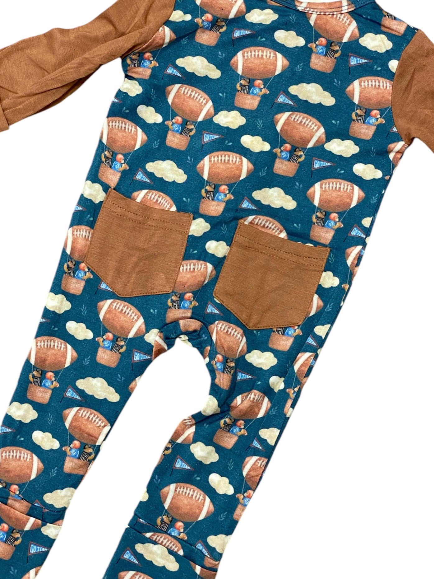 Brady Zip Footie
