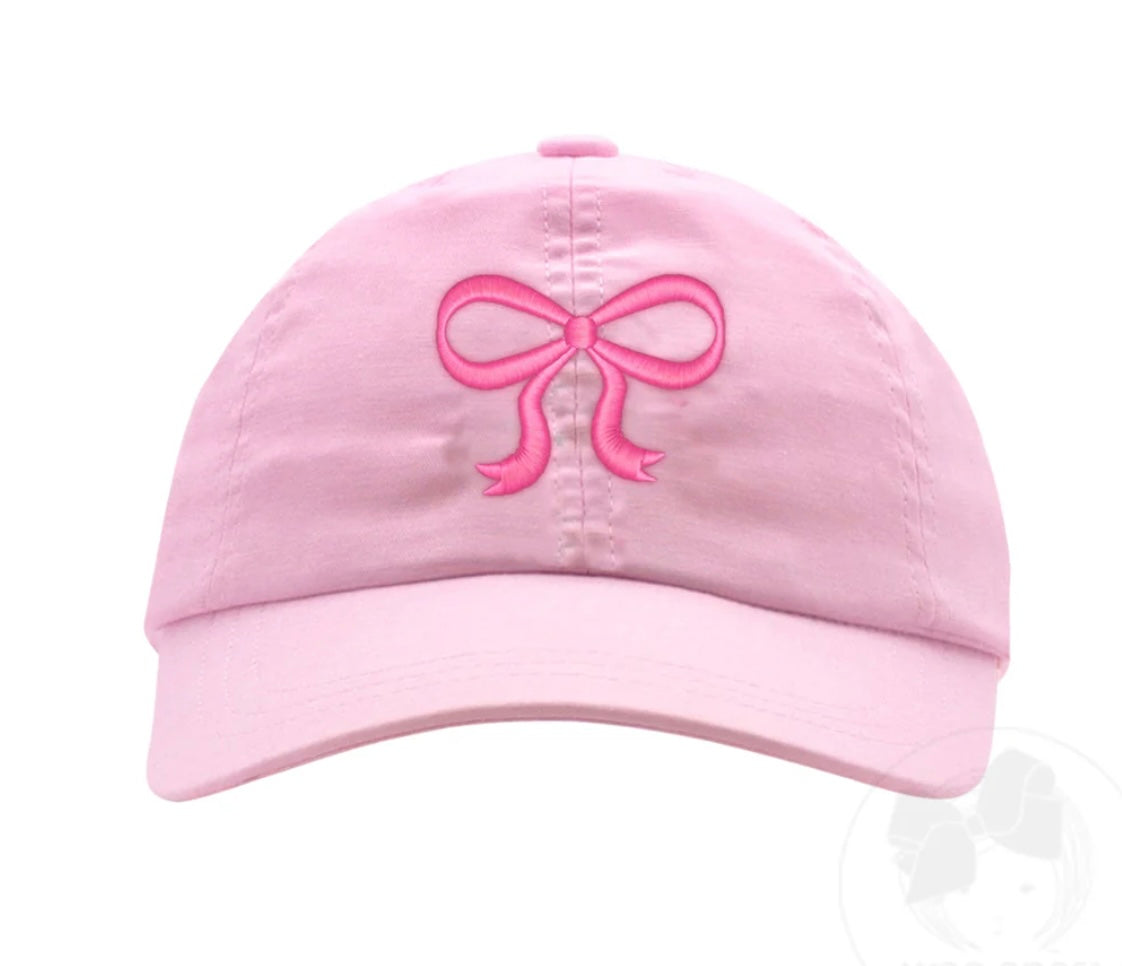 Light Pink Bow Hat