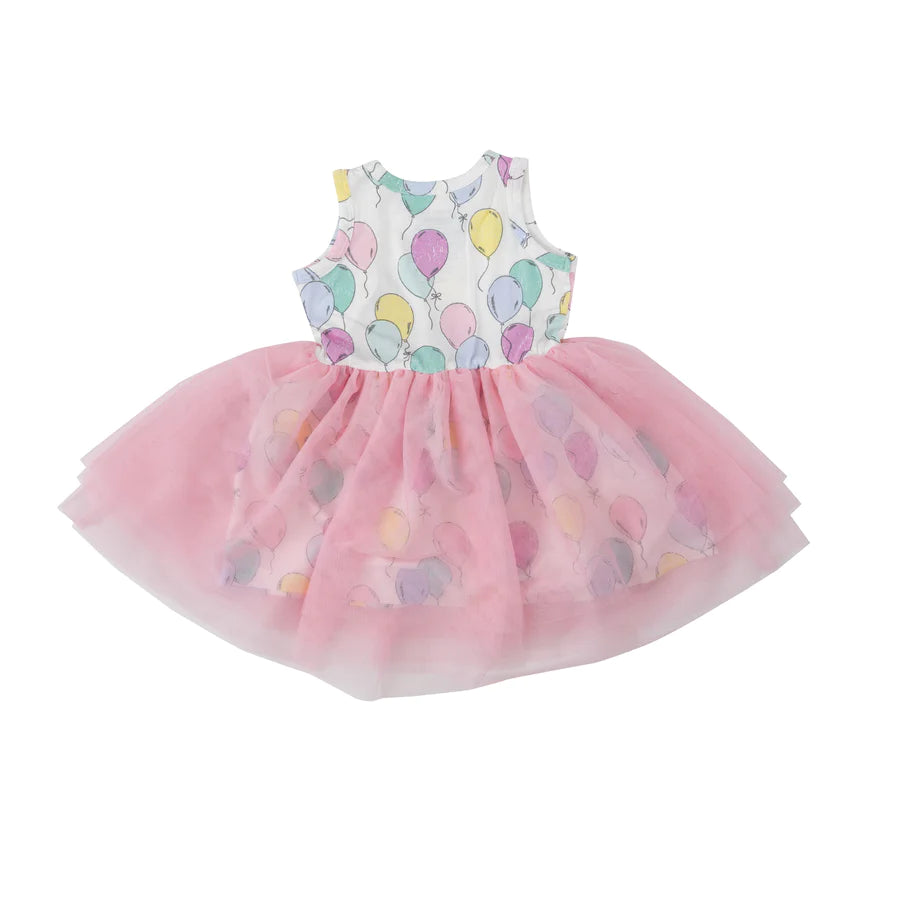 Balloons Tulle Layered Dress
