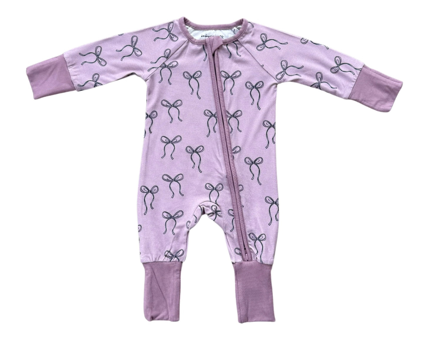 Hair Bow Convertible Footie
