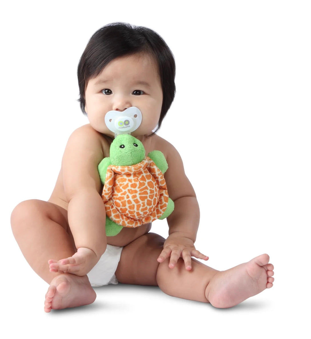 Tickles Turtle Paci-Plushies Shakies